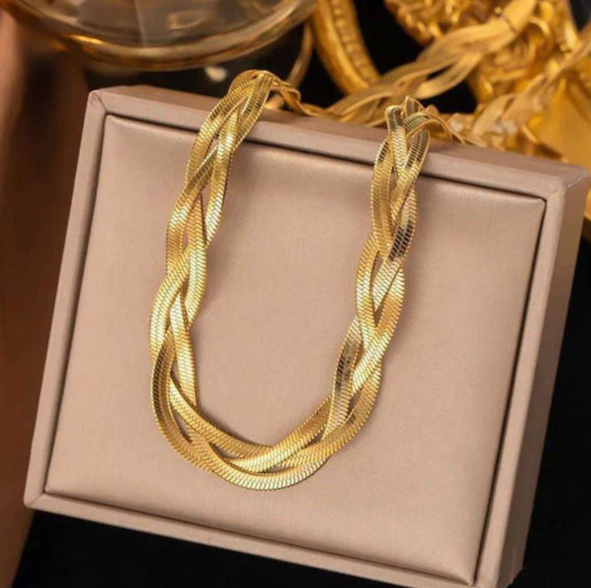 Triple Chain Necklace